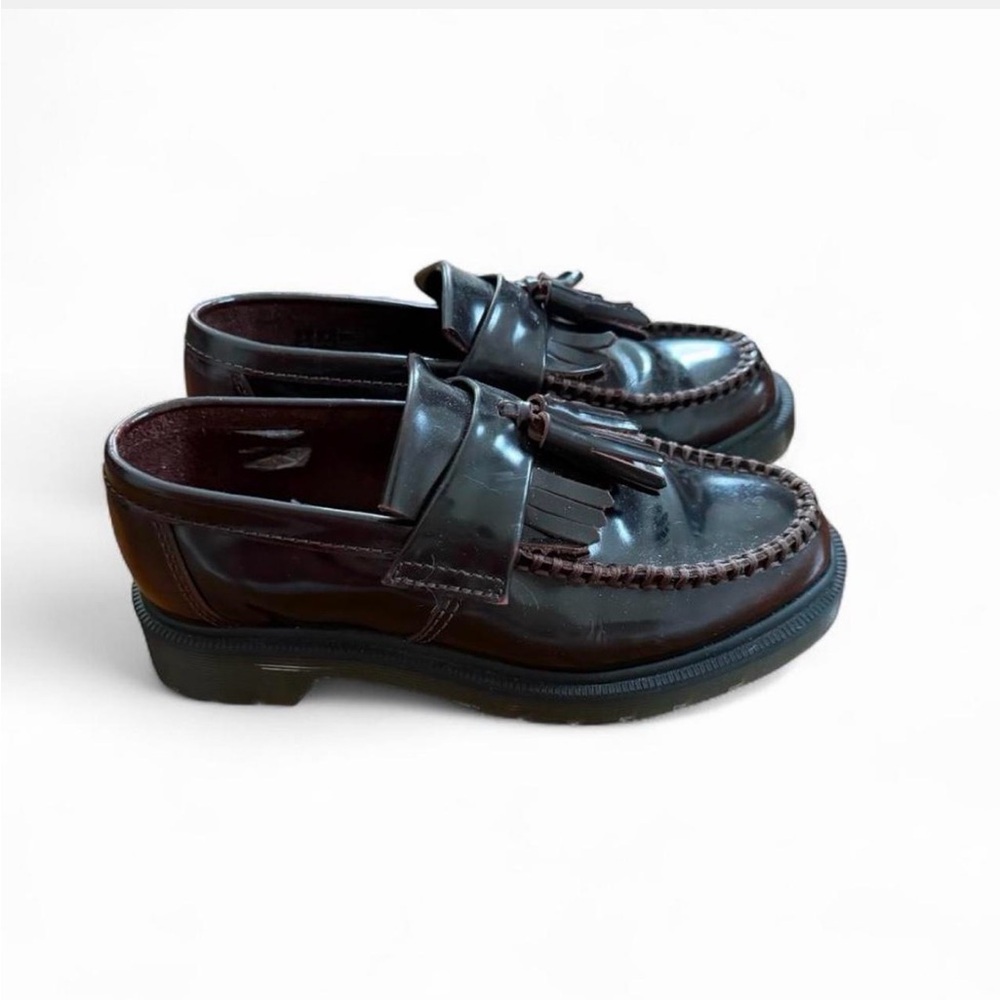 Dr. Martens Dark Brown Tassel Loafers